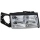 Headlight For 97 98 99 Cadillac DeVille Right Clear Lens With Bulb