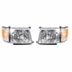Halogen Headlight Assembly For 1998-2000 Toyota Tacoma 4WD RWD w/ Corner Light