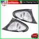 L&R Front Turn Signal Blinker Light No Bulb For BMW E46 3' Sedan 4Door 2002-2005