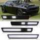 For Dodge Challenger 2015-2023 Dynamic LED Side Marker Lights Front Rear Bumper