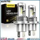 AUXITO 9003 H4 LED Headlight Bulbs Kit High Low Beam 6500K 12000LM White Lamp 2x