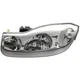 Headlight For 2001-2002 Saturn SC1 SC2 Left Clear Lens With Bulb