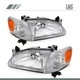 4pcs For 98-00 Toyota For Corolla Headlights Assembly Headlamps Clear Lens Pair