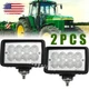 Pair LED work Lights For John Deere 7210,7220,7230,7240,7250,8910,8920,8930,8940