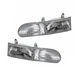 For Ford Taurus 1992 1993 1994 1995 Headlight Driver and Passenger Side | Pair