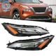 Halogen w/LED DRL RH LH Daytime Running Light For Nissan Rogue S SL SV 2021-2023