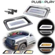 For 08-12 Jeep Liberty Clear Lens Front Corner Dynamic Amber LED Signal DRL Lamp
