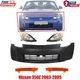 Front Bumper Cover Primed & Headlight Pair For Nissan 350Z 2003-2005