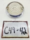 Vintage OEM 1955-1963 WILLYS Parking Lamp Light BEZEL Glass LENS KADH 21689 C49