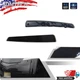 Smoked Black Lens Rear Bumper Reflector Set For 2009-2011 Acura TL Rear 2-Pcs