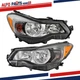 For Subaru Impreza 2012-2015 & Crosstrek 2013-2016 Headlight Halogen Pair LH+RH