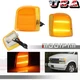 For 1995-2005 Chevrolet Astro GMC Safari Amber LED Front Bumper Corner Lights 2x