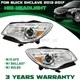 Pair For Buick Enclave 2013-2017 HID Headlights Lamp w/o AFS w/ Ballast + Bulbs