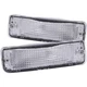 ANZO Parking/Signal Lights Chrome Clear For 89-95 Toyota Pickup 511019