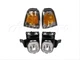 For 06-07 FORD RANGER W/O STX SIGNAL FOG LIGH W/BULB SET=4P
