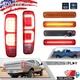 6X For Ford E150 F150 250 350 100 Bronco 74-91 LED Tail Light & Side Marker Lamp
