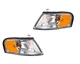 Corner Light For 98-99 Nissan Altima Set of 2 Left & Right Incandescent w/ Bulbs