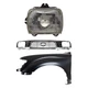 Front Grille Kit For 1995-1997 Toyota Tacoma Base DLX SR5