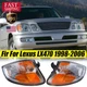 2x Front Bumper Turn Signal Light Corner Lamp Indicator For Lexus LX470 1998-07