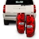 LH RH Pair of Tail Lights Rear Brake Lamps For 2007-2014 Chevy Tahoe Suburban