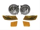 Headlight Side Marker Park Signal Light 6Pcs For Jeep Liberty 2005-2007