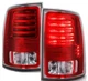 Fit 09-18 Dodge Ram 1500 2500 3500 Replacement LED Tail Lights Left+Right Set