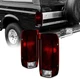 Red Brake Taillights Pair for 1987-1997 Ford Bronco F150 F250 F350 Pickup Truck