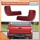 Rear Bumper End Caps For 2016-2023 Toyota Tacoma w/o Sensor Holes Barcelona Red