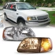 Headlights For 1997-2003 Ford F-150 / 1997-2002 Expedition /2004 F-150 Hertiage 
