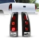 LED Clear Tail Lights For 1988-1998 Chevy GMC C/K 1500 2500 3500 Rear Brake Lamp