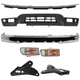 4RUNNER 99-02 FRONT BUMPER 7-pc kit w/ Bracket Retainer Turn Signal Light and Va
