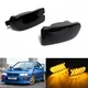 2x Smoked Lens LED Front Bumper Turn Signal Lights For 1999-2001 Subaru Impreza
