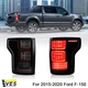 VLAND FULL LED Tail Lights SMOKED Lens Fit For 2015-2020 Ford F-150 F150 2PCS