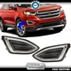 For Ford Edge 2015-2018 LED DRL Bumper Fog Light Driving Lamp Left+Right Side