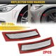 Front Bumper Reflectors Side Marker Light Lamp For BMW F30 F31 3-Series 2012-15