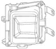 Genuine Lexus Cornering Light Assembly 81390-48180