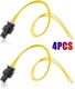 4X For Chrysler 300 15-2022 Front/Rear Side Marker Light Pigtail Connector Wires 4X For Chrysler 300 15-2022 Front/Rear Side Marker Light Pigtail Connector Wires