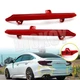 For Honda Accord 2018-2022 1Pair Left Right Rear Bumper Reflector Light Lamp