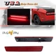 2PCS Rear LED Side Marker Lights Red Lens Red For 2015-2023 Dodge Challenger