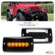 For 97-06 Jeep Wrangler TJ Switchback Dynamic LED Turn Signal Lights Smoke Lens