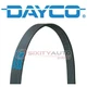 Dayco Main Drive Serpentine Belt for 2001-2003 Ford E-350 Super Duty 7.3L V8 dn