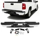Complete Chrome Rear Bumper for 1999-2007 Chevy Silverado GMC Sierra 1500 2500