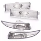 For Chevy Camaro 1993-2002 Side Marker Parking Signal Bumper Lights Front & Rear