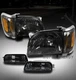 FOR 01-04 TOYOTA TACOMA AMBER/SMOKE HEADLIGHTS LAMPS W/BUMPER+CORNER LEFT+RIGHT FOR 01-04 TOYOTA TACOMA AMBER/SMOKE HEADLIGHTS LAMPS W/BUMPER+CORNER LEFT+RIGHT