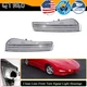 2x Clear Front Bumper Turn Signal Light Lens For 93-97 Pontiac Firebird Trans Am