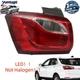 1PCS For Chevy Equinox 2018-2021 Tail Lights Outer Driver Left Side LED Lamps