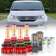 For Honda Odyssey 2005-10 LED Headlight Turn Signal Side Marker Lights Bulbs Kit