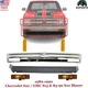Front Bumper Chrome +Valance + Signal Lights Kit For 1982-1990 Chevy S10 / GMC