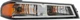 Eagle Eye Parking Light Assembly for 2004-2008 Chevrolet Colorado GM326-B100R