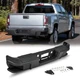 VRC Rear Bumper Black For 2015-2022 Chevy Colorado GMC Canyon w/o Sensor Holes